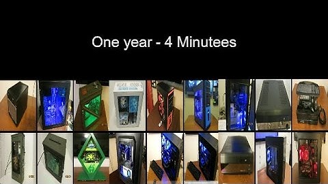 One year of building PC