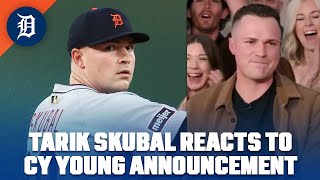 REACTION: Tarik Skubal wins the 2025 AL Cy Young Award live on MLB Network