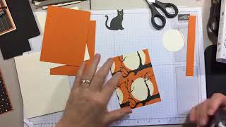 Spooky Cat Punch Halloween Card Video Tutorial