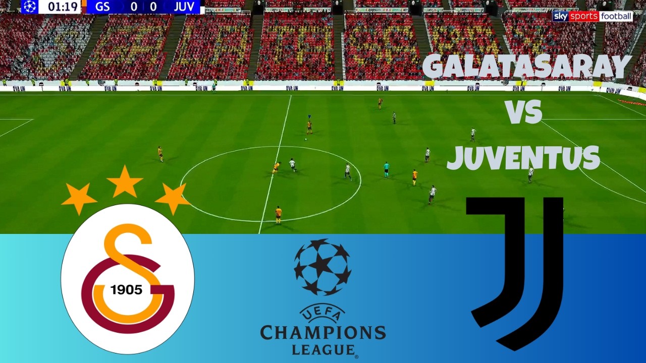 GALATASARAY VS JUVENTUS | CHAMPIONS LEAGUE 2026 - IDA | FULL MATCH SIMULATION.