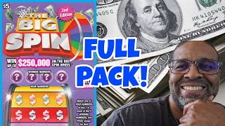 $300 Whole Pack | The Big Spin | MD LOTTERY Scratch off tickets #scratchers 