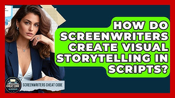 How Do Screenwriters Create Visual Storytelling In Scripts? - Screenwriter
