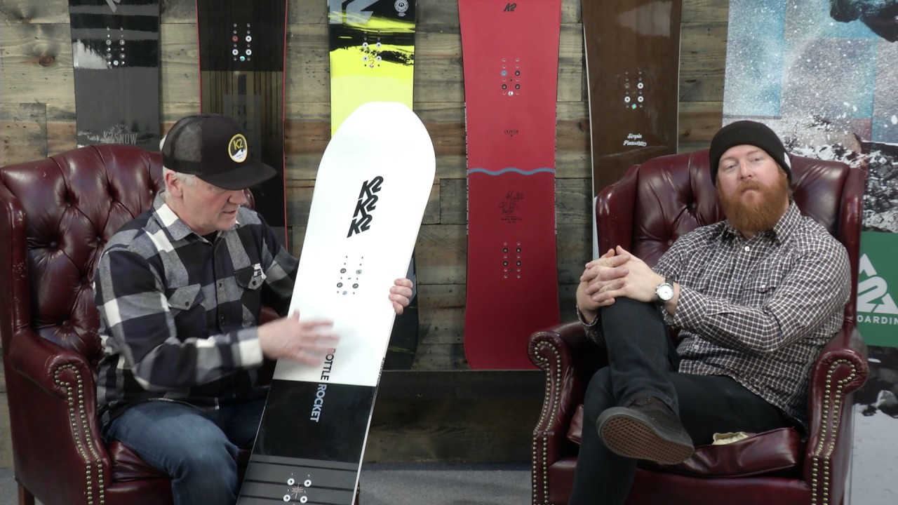 2018 K2 Bottle Rocket Snowboard - Review - The-House.com - YouTube