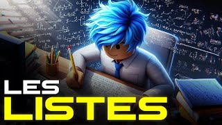 Comment Utiliser Les Listes Sur Roblox Studio ? - Codelow