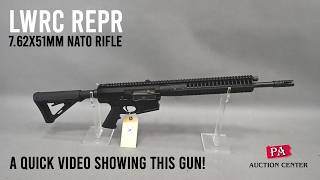 15 LWRC REPR 7.62x51mm NATO Rifle - A Quick Video in our Photo Booth