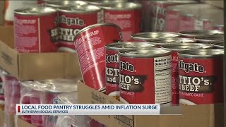 Local food pantry struggles amid inflation surge