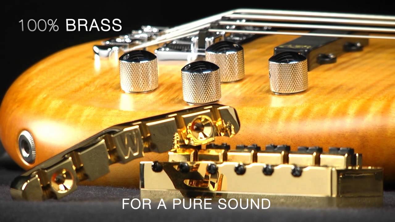 Warwick "The Difference" Brass Bridges YouTube