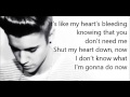Justin Bieber Flatline Lyrics