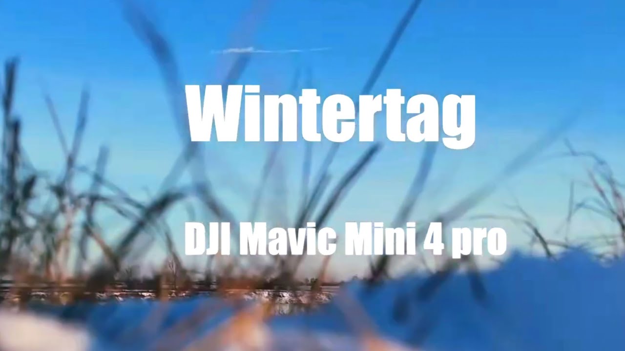 DJI Mavic Mini 4 Pro: Cinematic Winter 4K (Golden Hour)