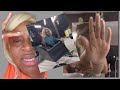 Peach mcintyre kicked out salon and smacked rastaqueen wood wigs hairsalon