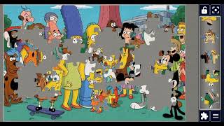 Cartoon Legends Gather //Cartoon jigsaw puzzle  screenshot 3