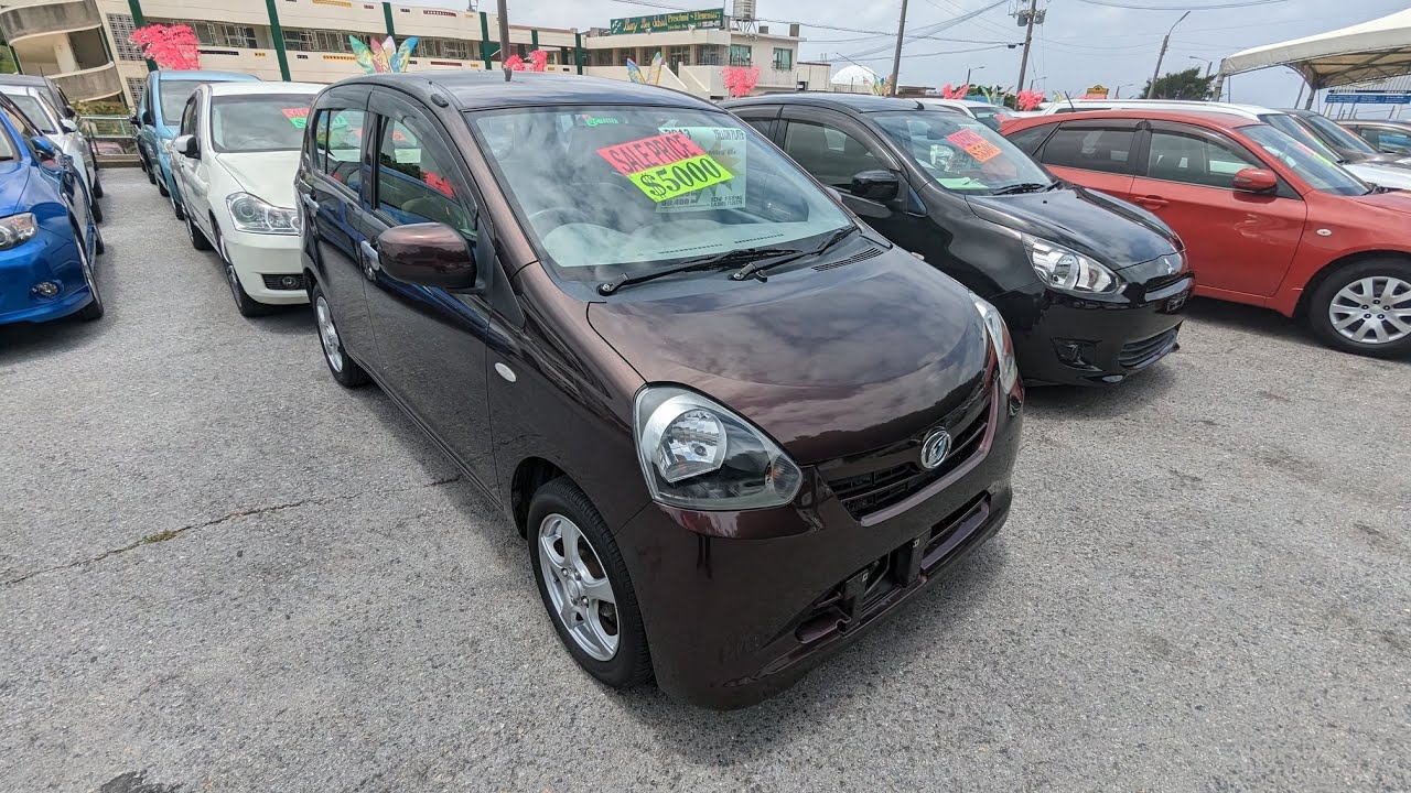 Johnny's Used Cars Okinawa 2013 Daihatsu Mira Eis (16890) YouTube