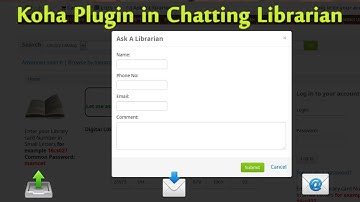 How to Configure of AskALibrarian Plugin in Koha (Chatting with Librarian) | Lib Power Tech
