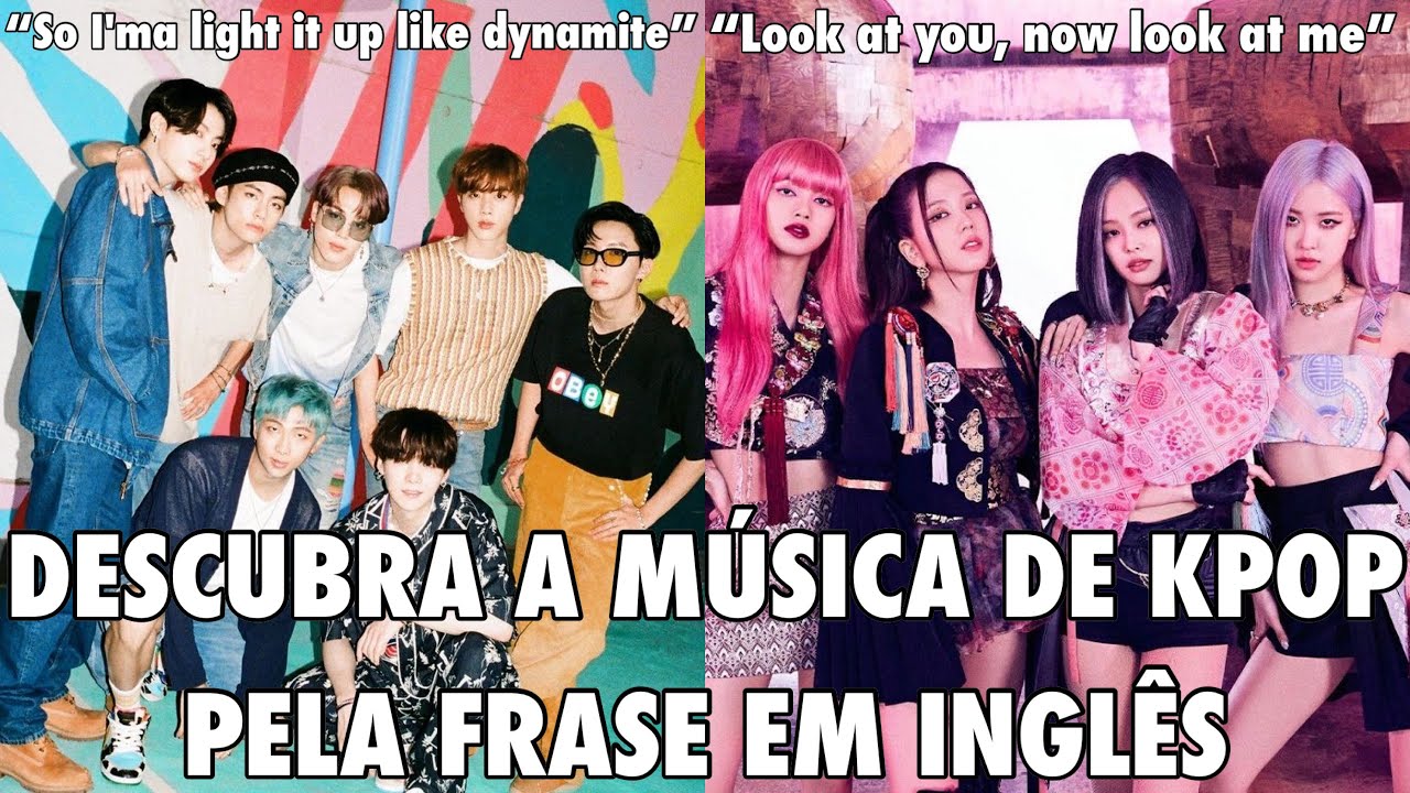 Adivinhe a música de k-pop pela tradução