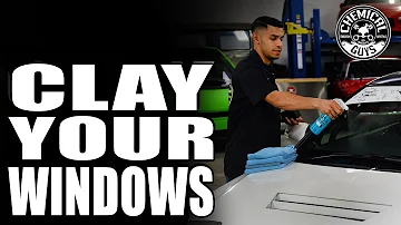 Does clay bar scratch glass?
