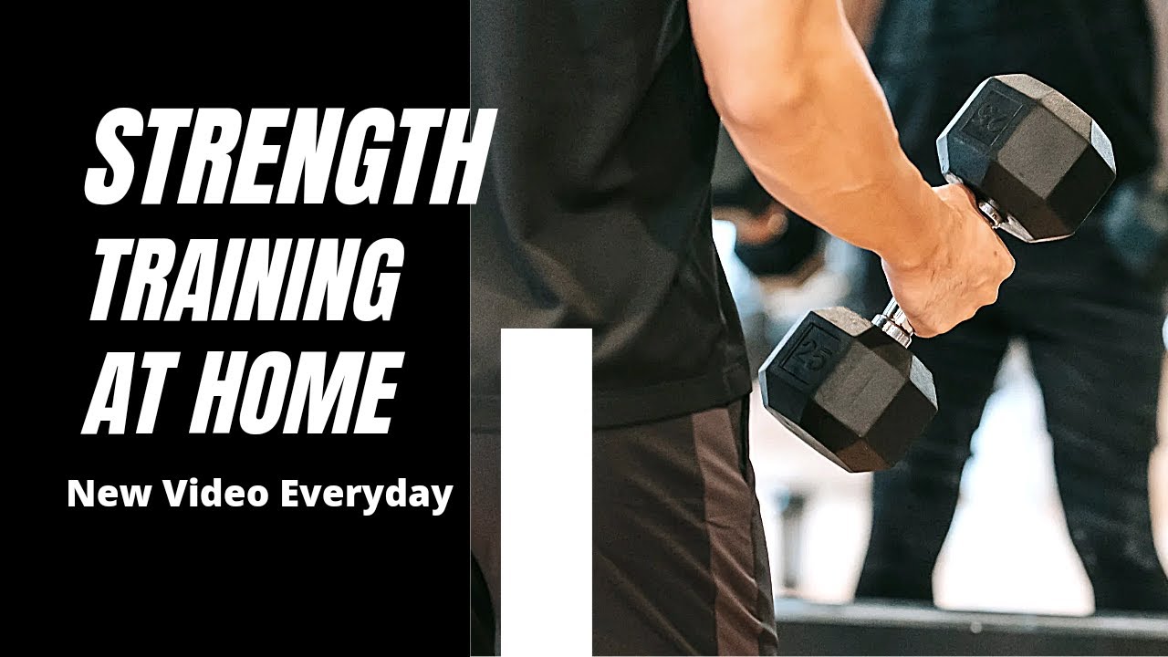STRENGTH TRAINING AT HOME DUMBBELL WORKOUT AT HOME FULL BODY DUMBBELL WORKOUT YouTube