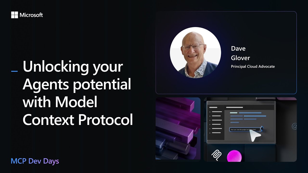 Unlocking your Agents potential with Model Context Protocol - YouTube