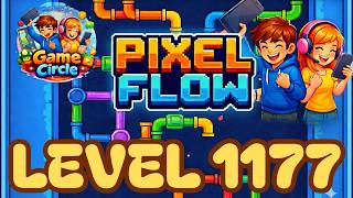 Pixel flow©  - Level 1177 - solution - walkthrough