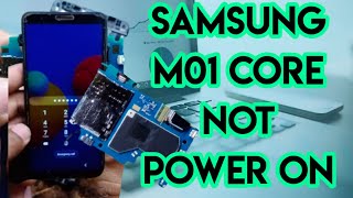 Samsung M01 core (m013f) not power on | power button not working @salamtechmalayalam