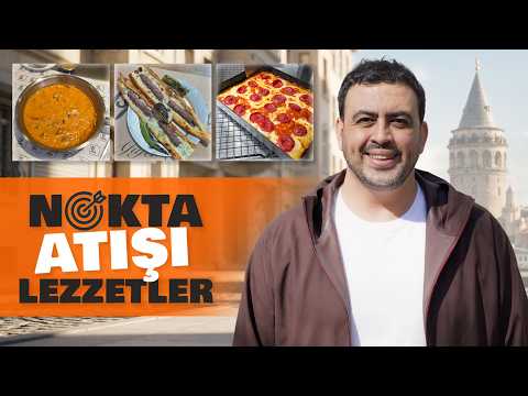 NOKTA ATIŞI LEZZETLER #5 | Detroit usulü pizza, şiş köfte, Çakallı menemeni - Oğuz Yenihayat