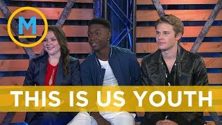 The teens from 'This Is Us' reveal what it's like to run into their older counterparts on set