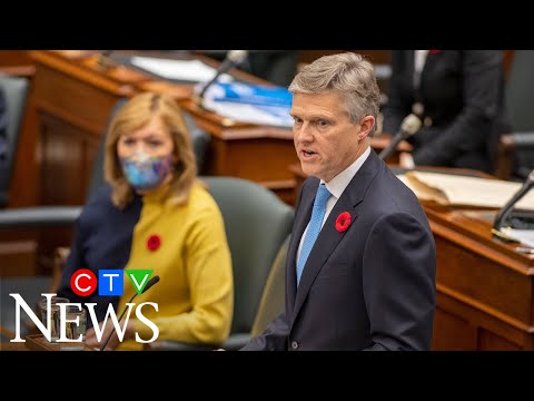 COVID-19: Ontario finance minister presents the 2020 budget