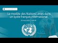 Le modle des nations unies dans un lyce franais international