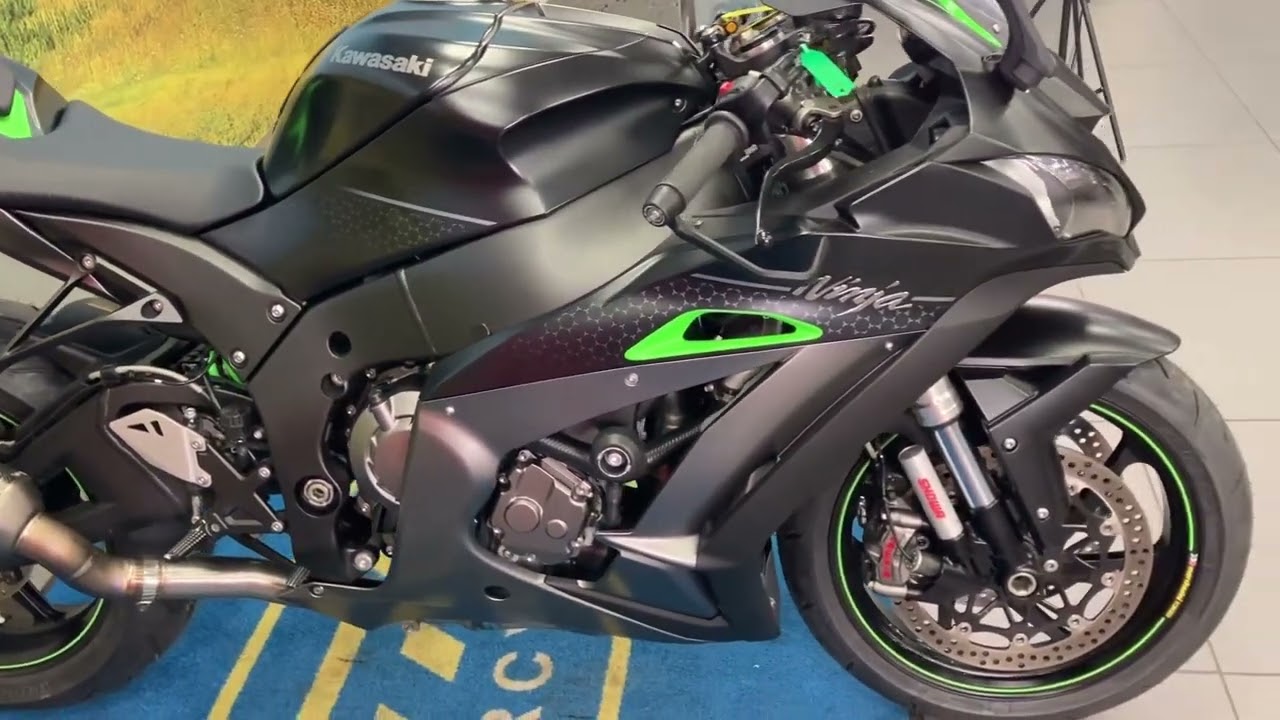 E様✩︎⡱ 5/7(水)〜5/20(火) ② Kawasaki ZX 1002 CJF Black 2020 - YouTube
