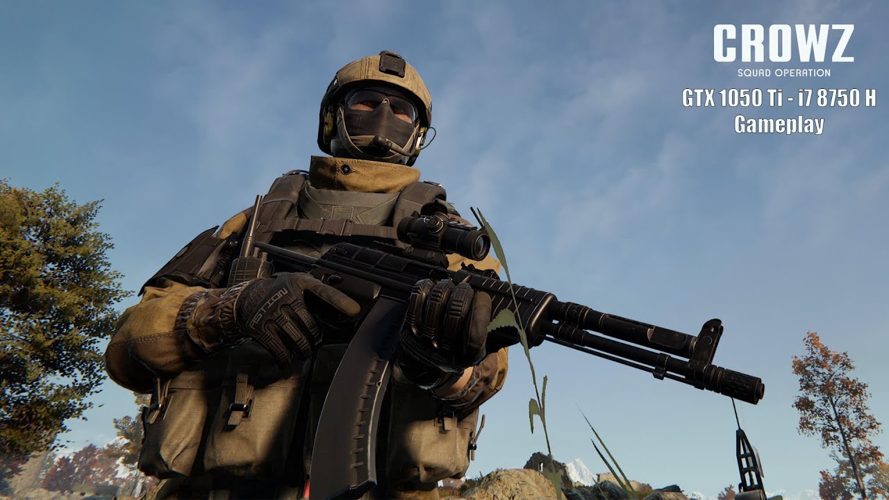 CROWZ ||Gameplay test GTX 1050 ti - i7 8750H||