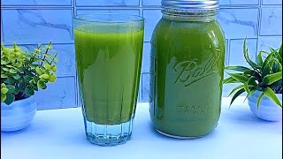 Exclusive Simple Green Juice Recipe || Detoxing and Cell Rejuvenating Green Juice. Profile