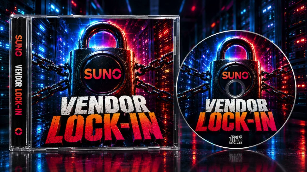 SUNO Vendor Lock-In 🚫 | Dark Reggaeton Industrial | Manifiesto & Debate: ¿Quién es dueño de tu obra?