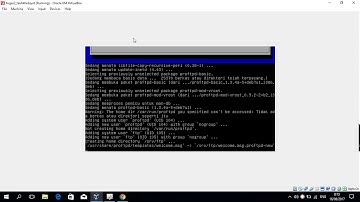 Konfigurasi DNS, DHCP, FTP melalu Virtual Box
