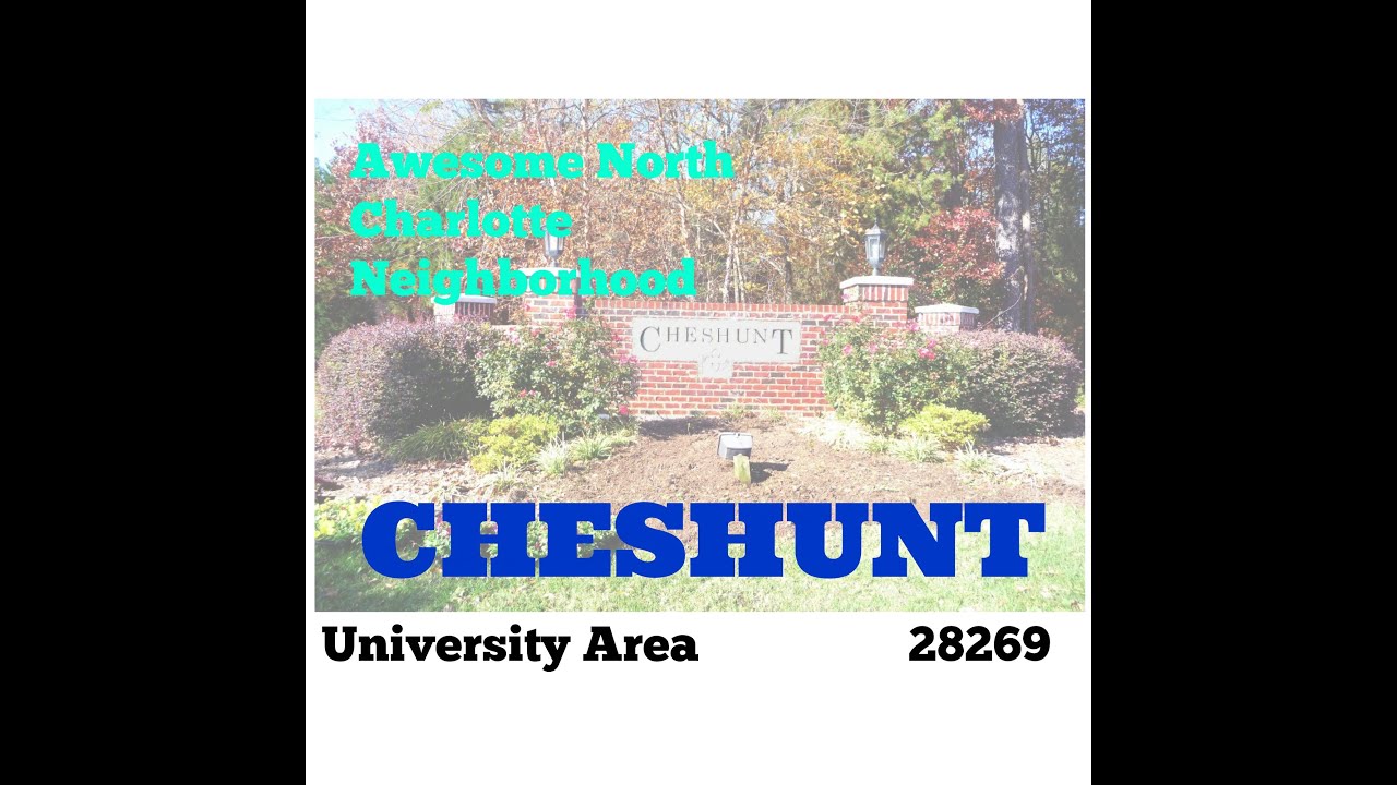 Cheshunt Neighborhood Drive Thru Charlotte, NC Realtor Buy Sell