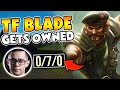 I MADE TF BLADE GO 0/7 AND MADE HIM MAD ON STREAM!! League of Legends