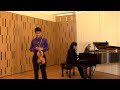 Sibelius violin concerto in d minor 1st mvt  ayaan ahmad lorena tecu