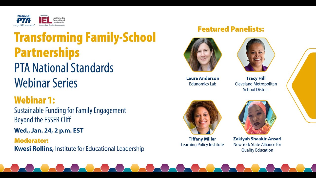 Webinar 1: Sustainable Funding for Family Engagement