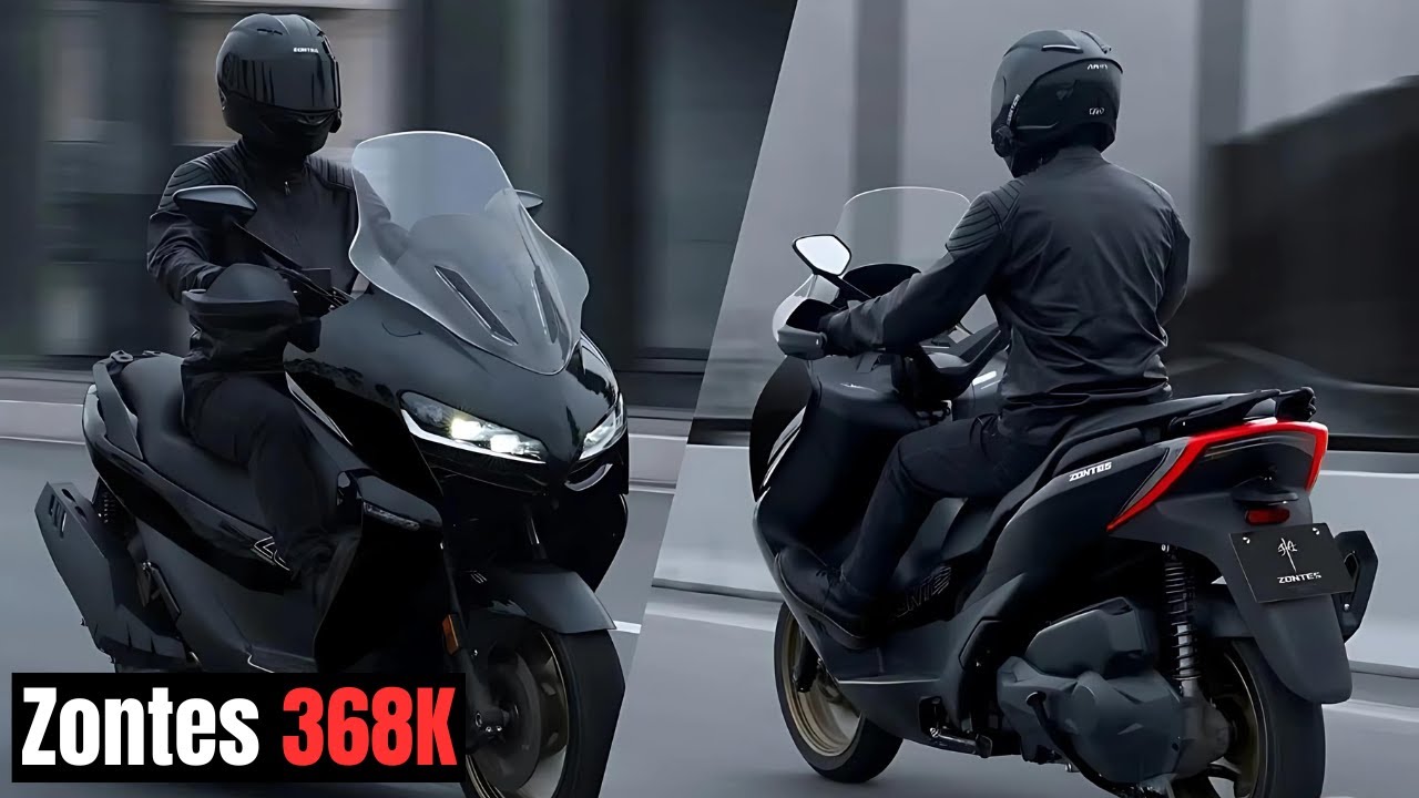 2025 Zontes 368k 🔥New Touring Scooter Better Than BMW C400 GT