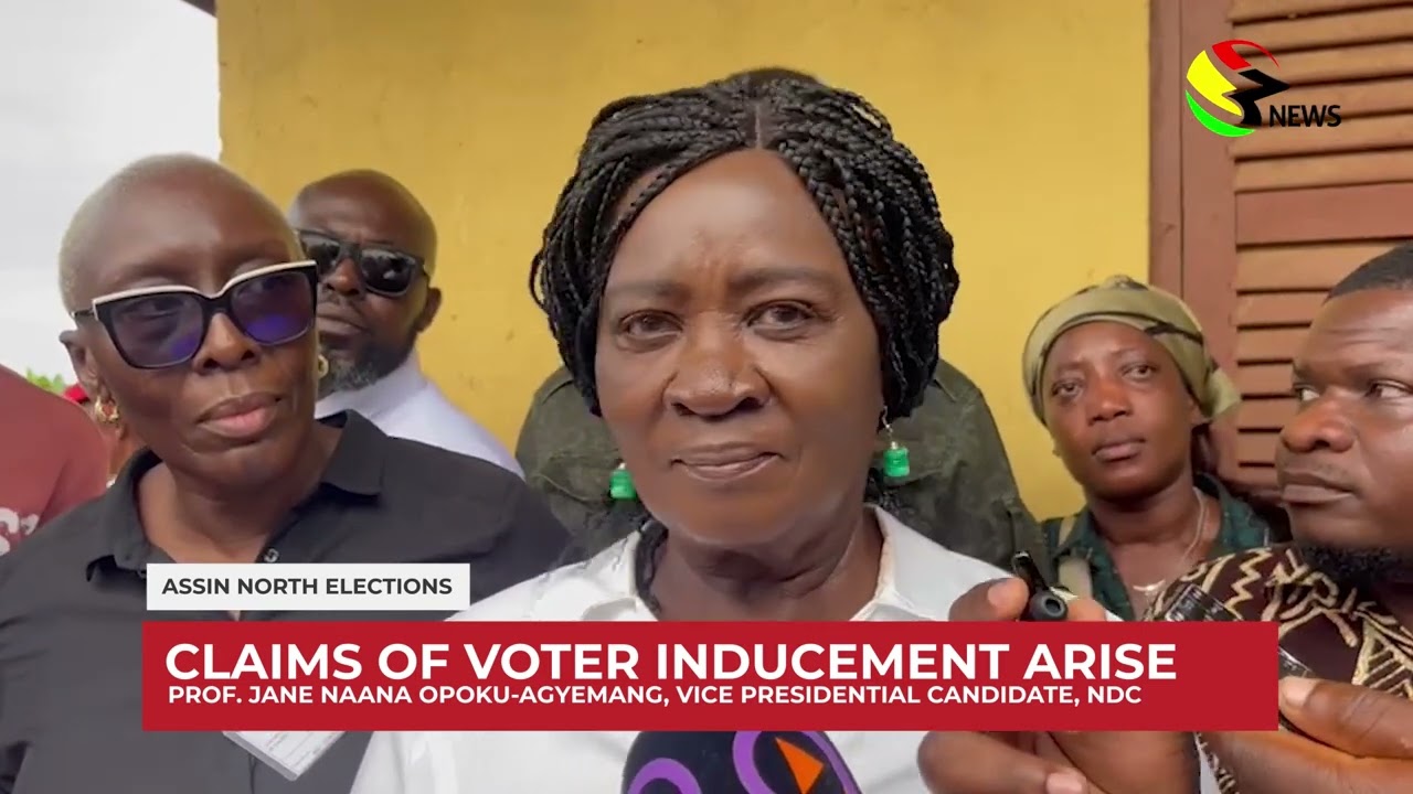 Professor Jane Naana Opoku-Agyemang speaks on voter inducement