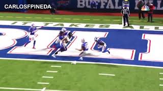 Taron Johnson pick six replay