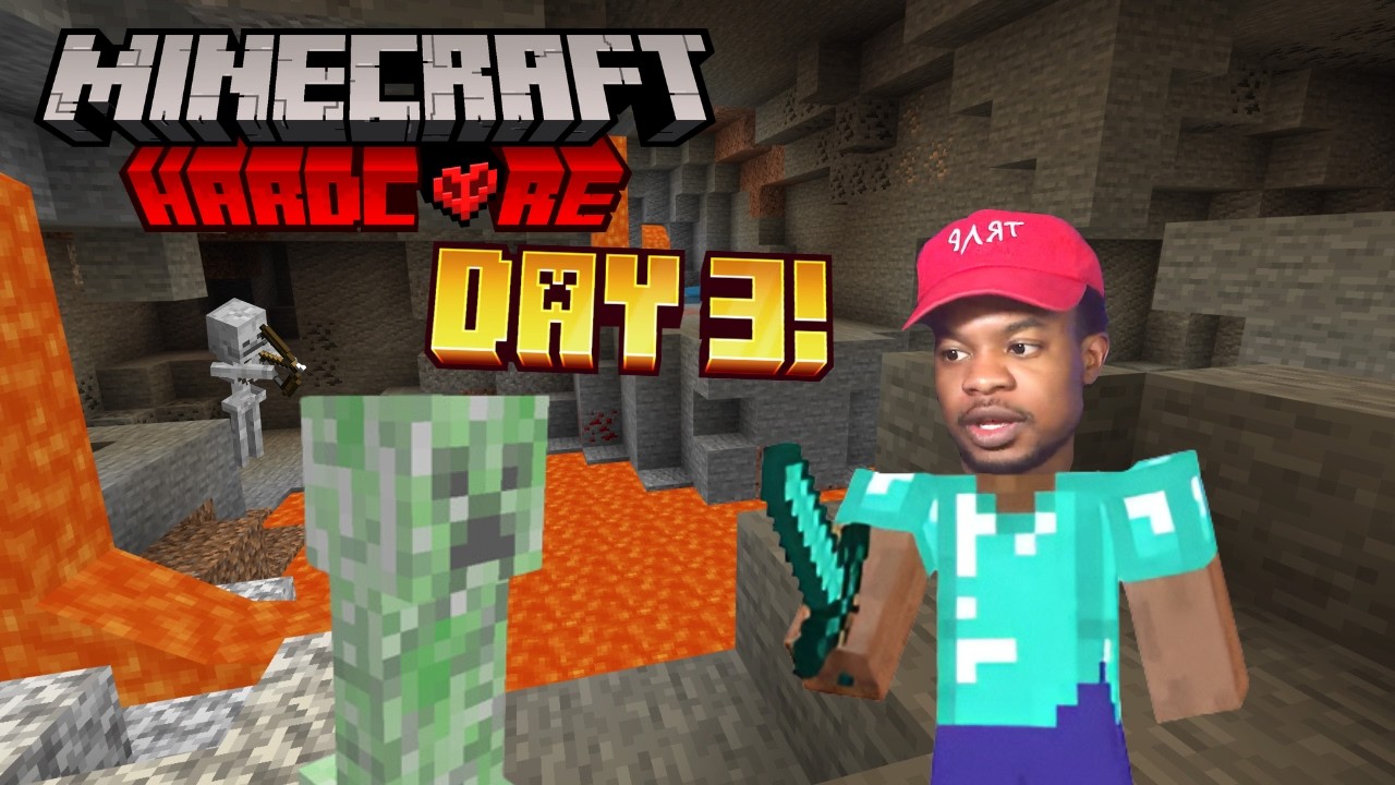 BEATING MINECRAFT ON HARDCORE PT. 3 + MULTI-PLATFORM STREAM - YouTube