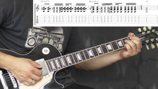 Video thumbnail of "STP - Interstate Love Song - Guitar Lesson (with TABS)"