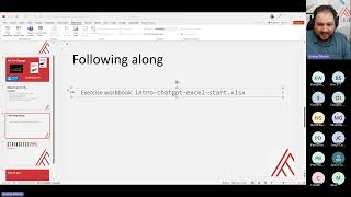 First steps with ChatGPT for Excel Users REPLAY 03122025