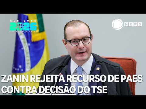 Zanin denies Eduardo Paes' request against decision that annulled Garotinho's votes