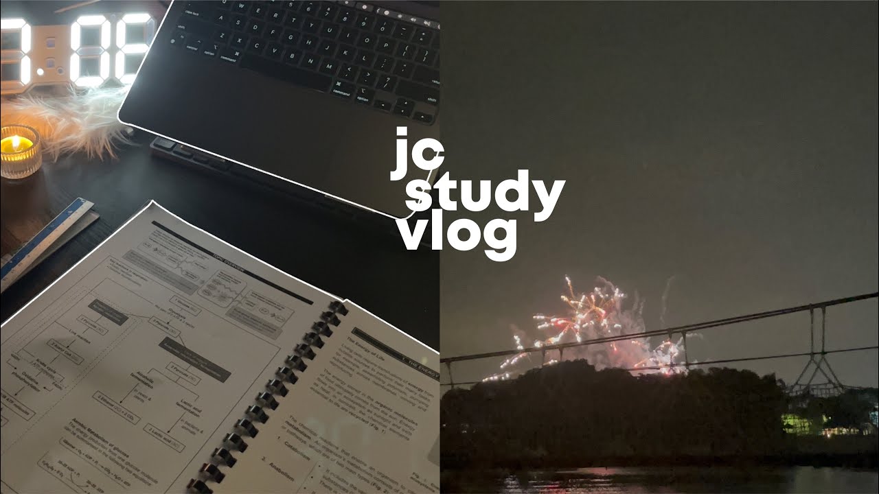 jc productive study vlog singapore 🤌🏻 | pw grind, end of school year ...