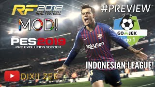 Gojek Liga1 SEASON 2018/2019 RF2012 Mod PES19 (indonesian league)#PREVIEW screenshot 1