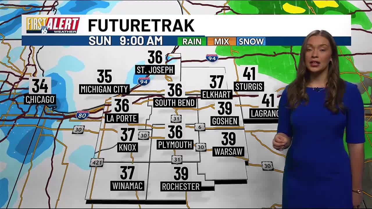 First Alert Weather Day: Snow chances back this afternoon - YouTube