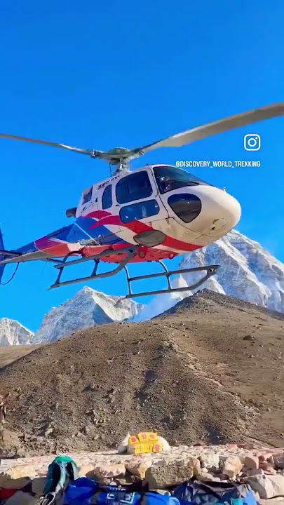 Everest Helicopter tour.