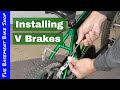 Installing V-Brakes on a BMX Bike & Removing Cantilever Brakes