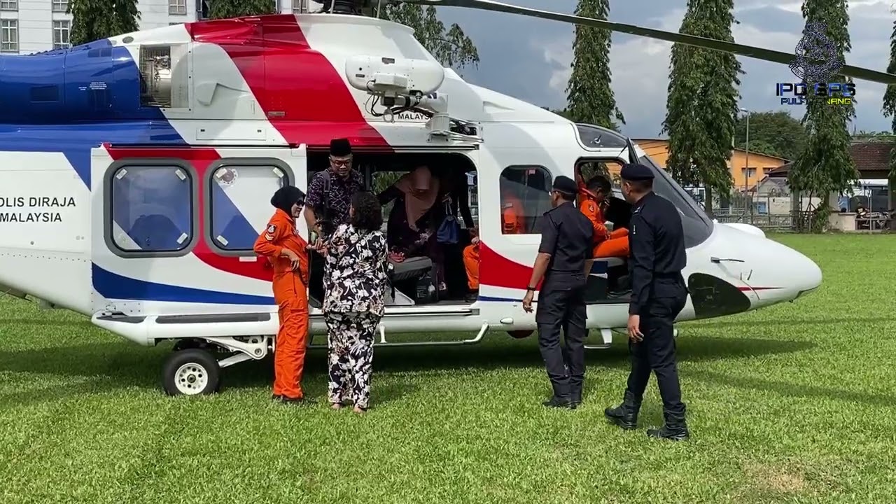 Helikopter jenis Agusta Westland AW 139 milik Polis Diraja Malaysia