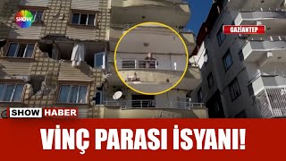 Ağır Hasarlı Binada Protesto